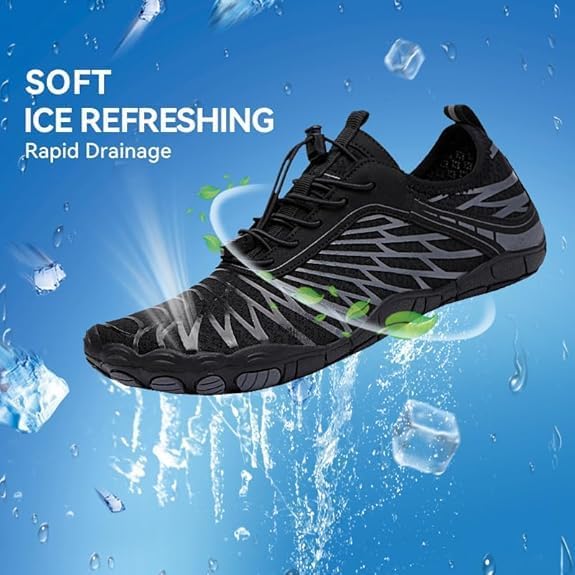 Hike Barefoot Shoes Womens Mens Footwear for Walking,Barefoot Shoe with Wide Toe Box,Healthy & Non-Slip,Breathable Barefoot Vitality Water Shoes for Women,Beach Pool Swim Shoe for Men (Unisex)