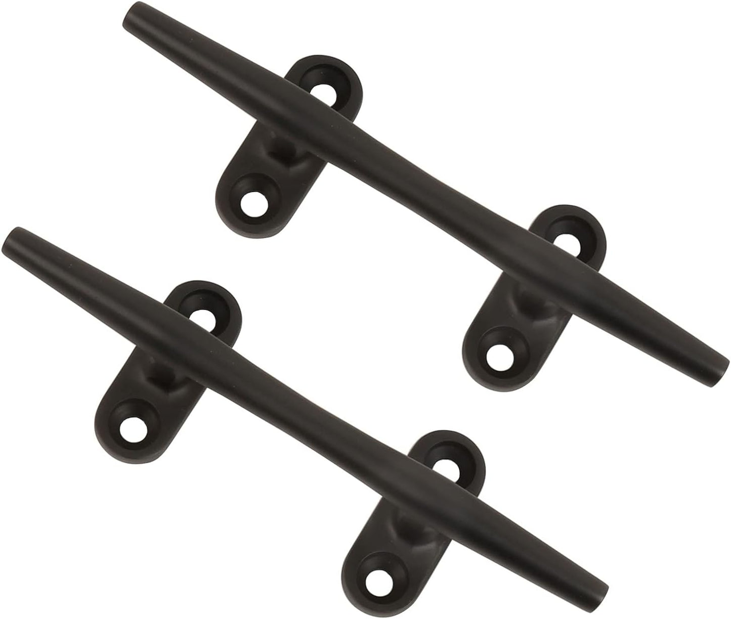 Boat Cleats 4 inch/5 inch/6 inch/8 inch Marine Dock Cleats Stainless Steel Boat Rope Cleat with Fasteners for Marine, Deck, Nautical Décor