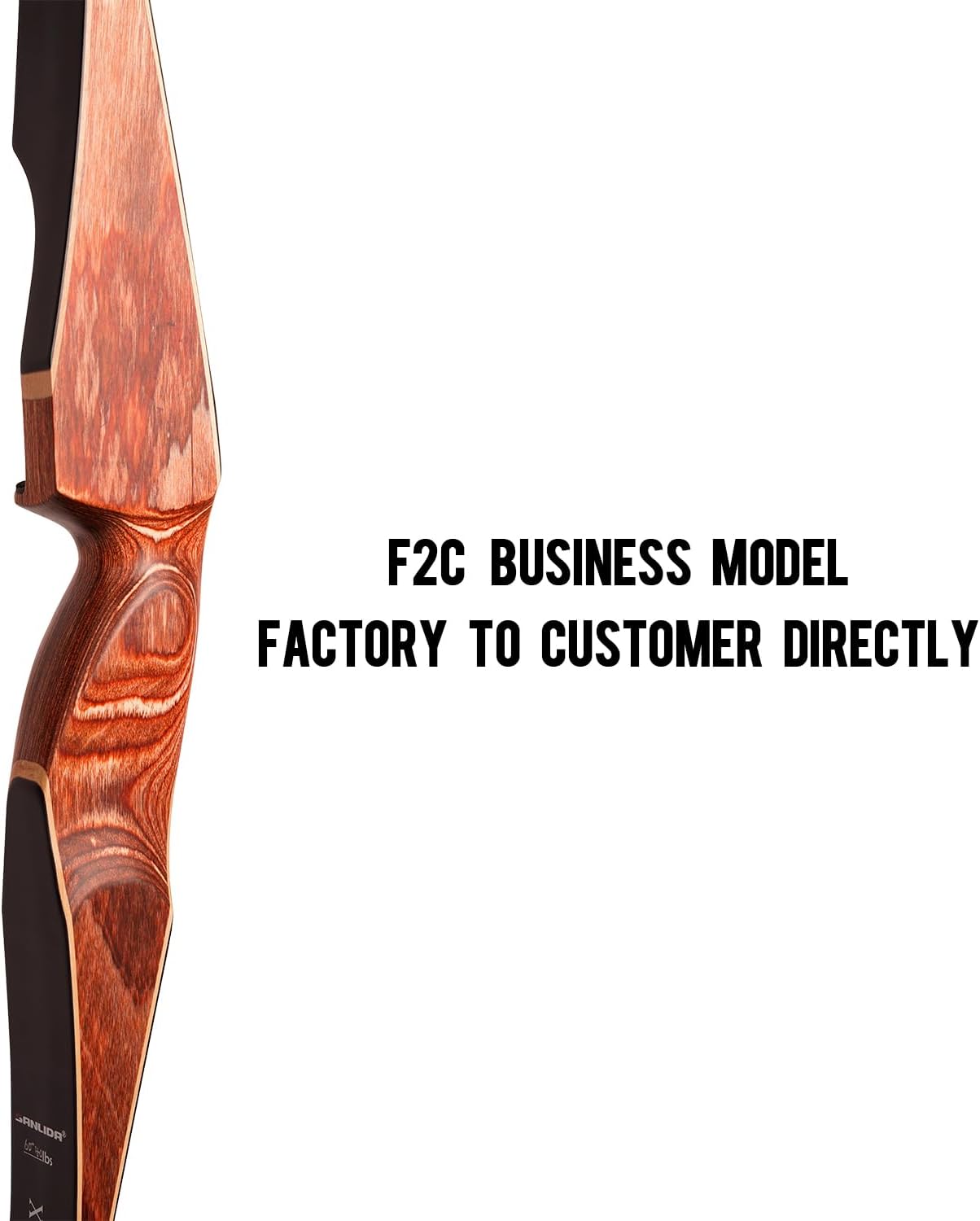 Sanlida Archery 60" Royal X8 One-Piece Bow Traditional Wooden Hunting Longbow Handmade Hunting Bow and Arrows Kit for Adults & Traditional Archers, RH Only