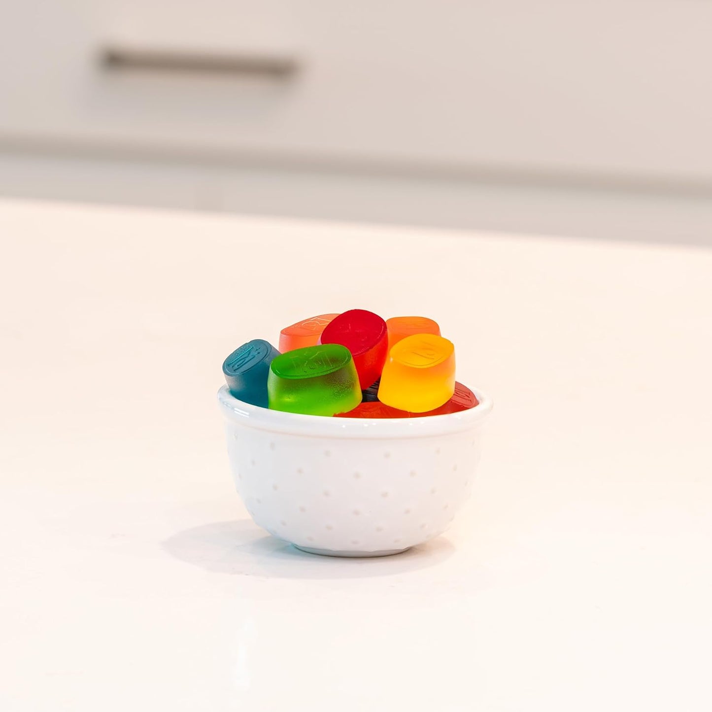 MAGICAL BUTTER Organic Premium Cherry Gummy Mix - Low Calorie Zero Sugar Snacks, Sugar-Free, Healthy Candy for Adults