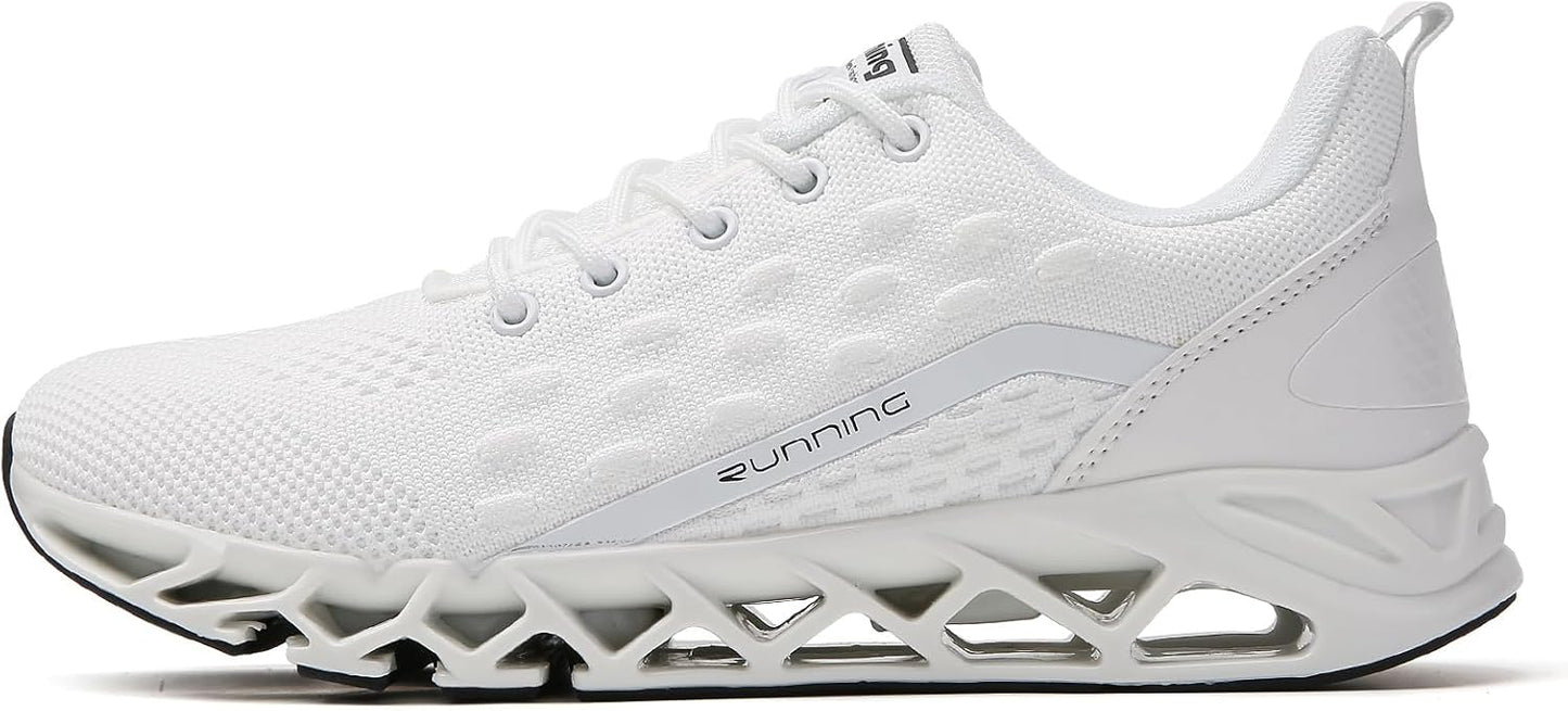 TSIODFO Men Sneakers Fashion Sport Running Athletic Tennis Walking Shoes