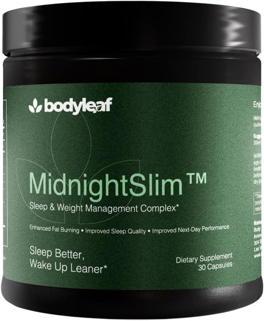 MidnightSlim™ | Advanced Nighttime Weight Management | Maximum Strength Metabolism Support, Digestive Health, Peaceful Sleep | Premium Probiotic Complex | 30 Capsules