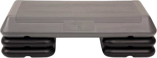 Freestyle STEP Exercise Step Platform, Circuit Size Stepper for Exercise at Home with 2 Risers