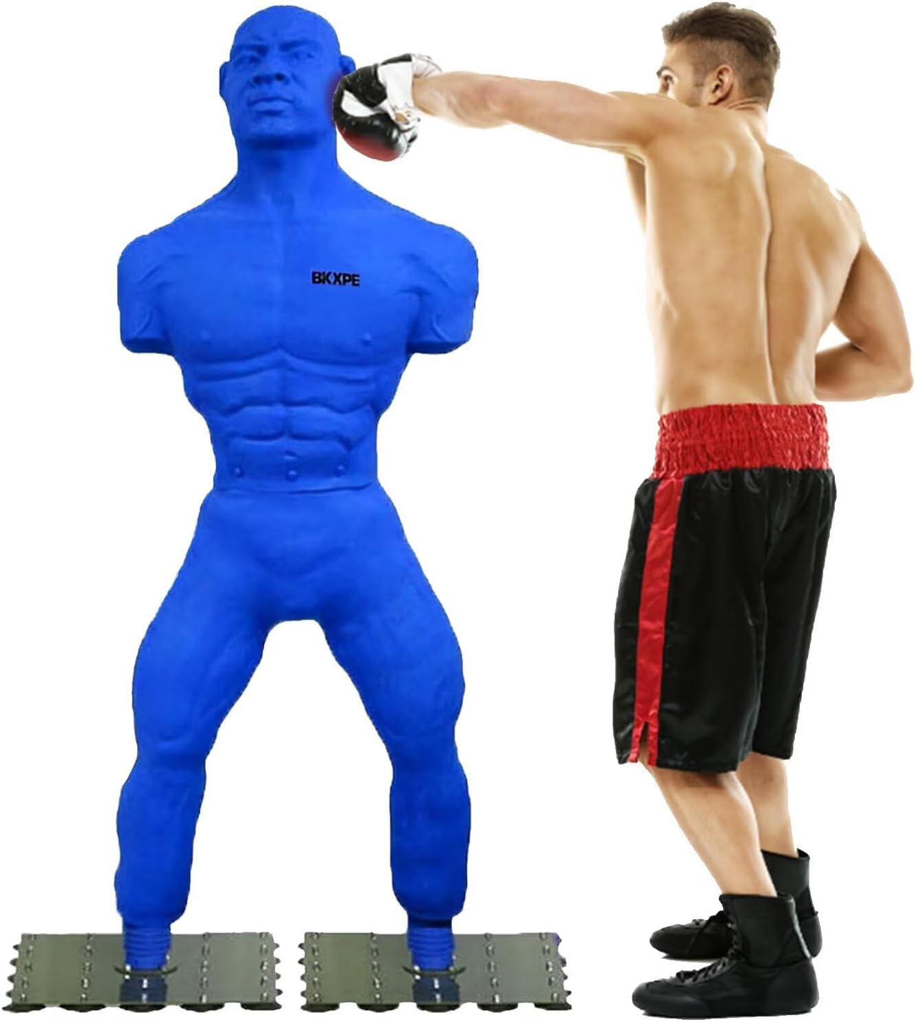 Freestanding Punching Bag Boxing Dummy for Adults Fighting Bag Stand Kick Boxing Mannequin Training Dummy Martial Arts
