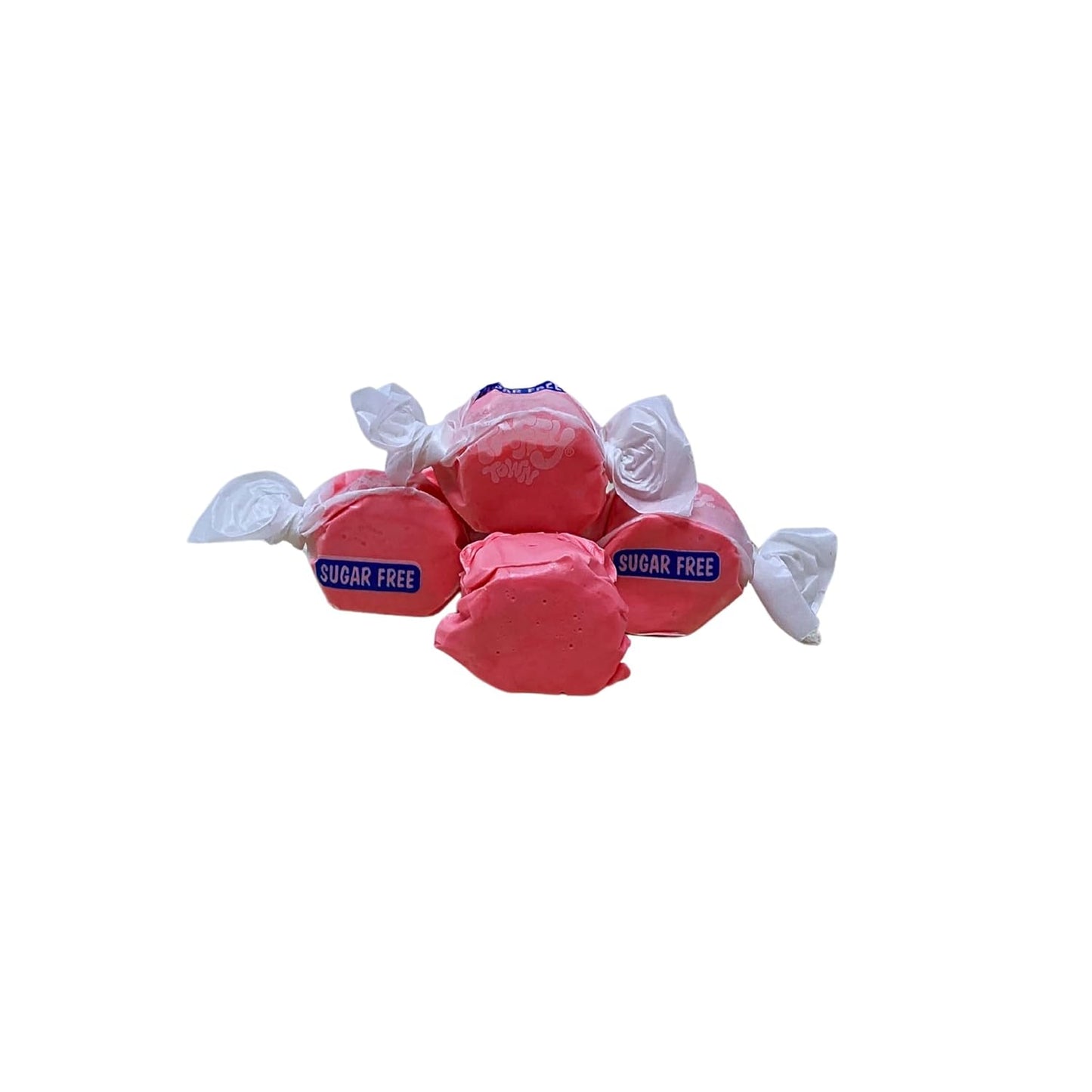 Sugar Free Strawberry Salt Water Taffy - 1lb (16oz) Bulk Bag Individually Wrapped Soft, Chewy, Nut Free, Gluten Free, Diabetic & Keto Friendly Gourmet Candy For Taffy Lovers