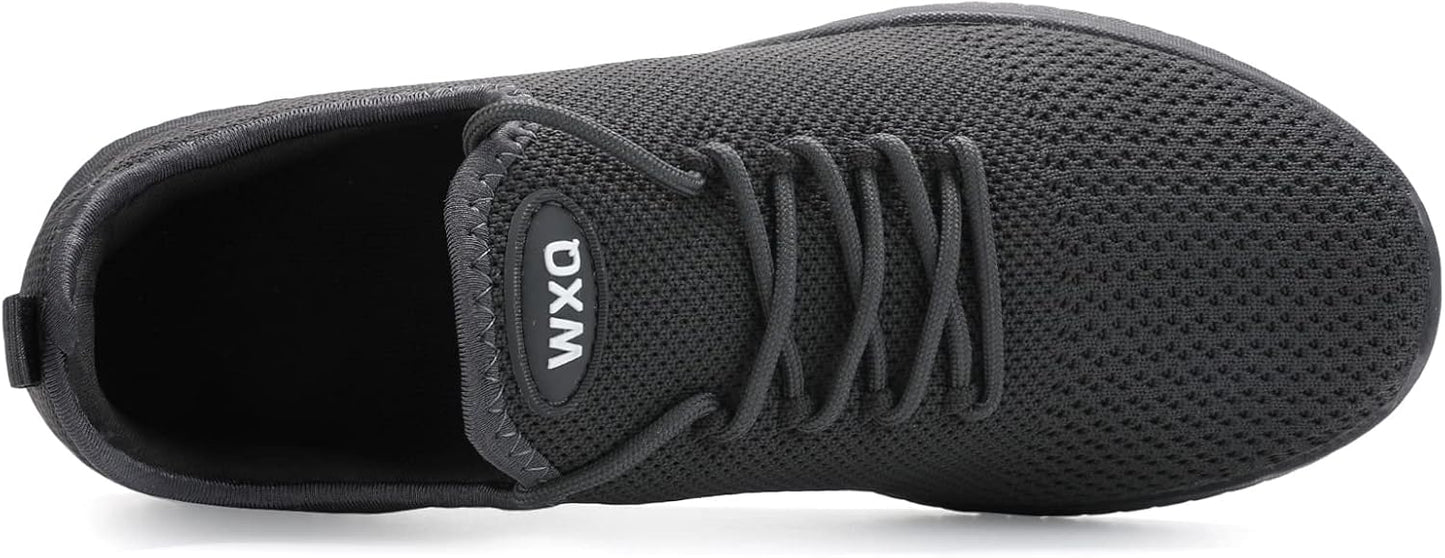 WXQ Men's Running Shoes Comfortable Lightweight Breathable Walking Shoes Mesh Workout Casual Sports Shoes