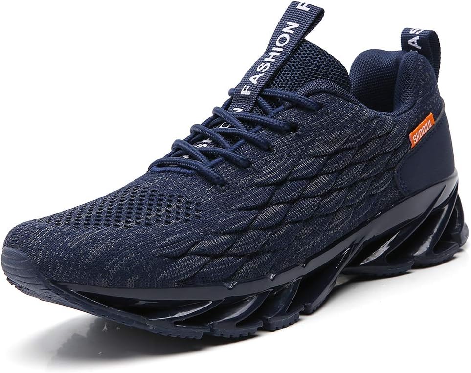 TSIODFO Men Sneakers Fashion Sport Running Athletic Tennis Walking Shoes