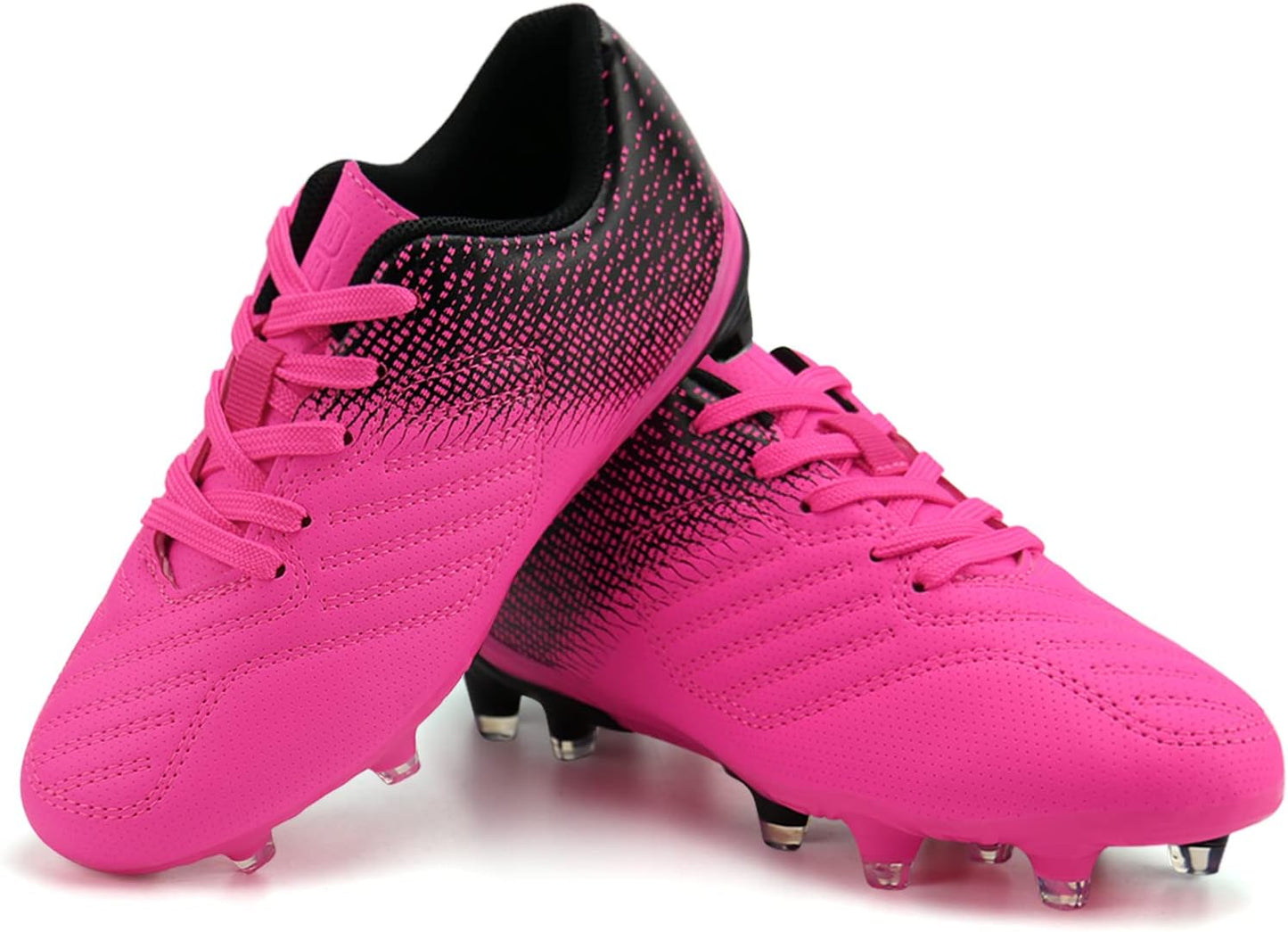 brooman Kids Soccer Cleats Boys Girls Athletic Outdoor Football Shoes