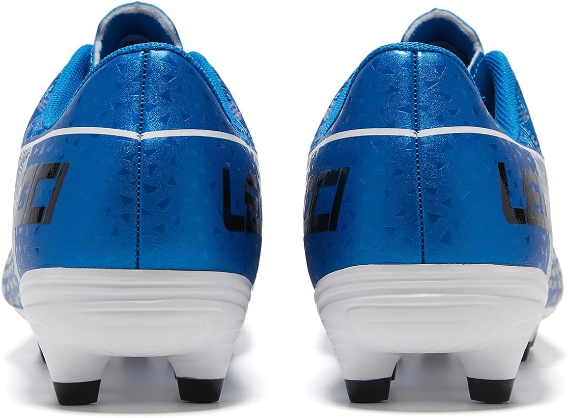 Soccer Cleats for Men's and Women's Outdoor Unisex Football Shoes Firm Rugby Boots