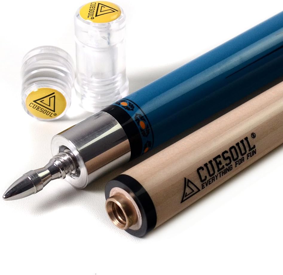 CUESOUL SOOCOO Series 58" 19oz Maple Pool Cue