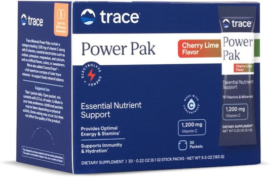 Trace Minerals Research ESPP12 - Electrolyte Power, 32 Count (Cherry Limeade)
