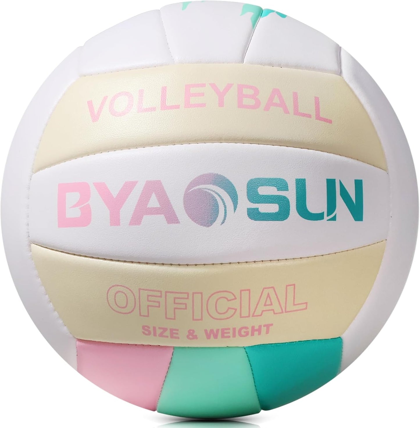 Soft Official Volleyball for Indoor Outdoor Beach, Size 5 Training Volleyball for Beginner Teenager Adult…