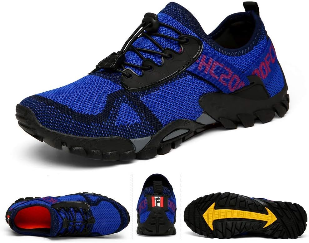 ABAO Hiking Shoes Men Women Outdoor Sports Shoes Non-Slip Breathable Sneakers Low Top Walking Shoes for Outdoor Trailing Trekking Walking Climbing Travel Lightweight