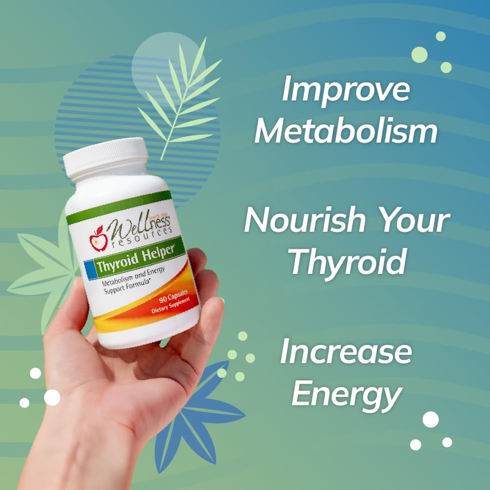 Thyroid Helper - Natural Supplement for Metabolism & Energy (90 Capsules)