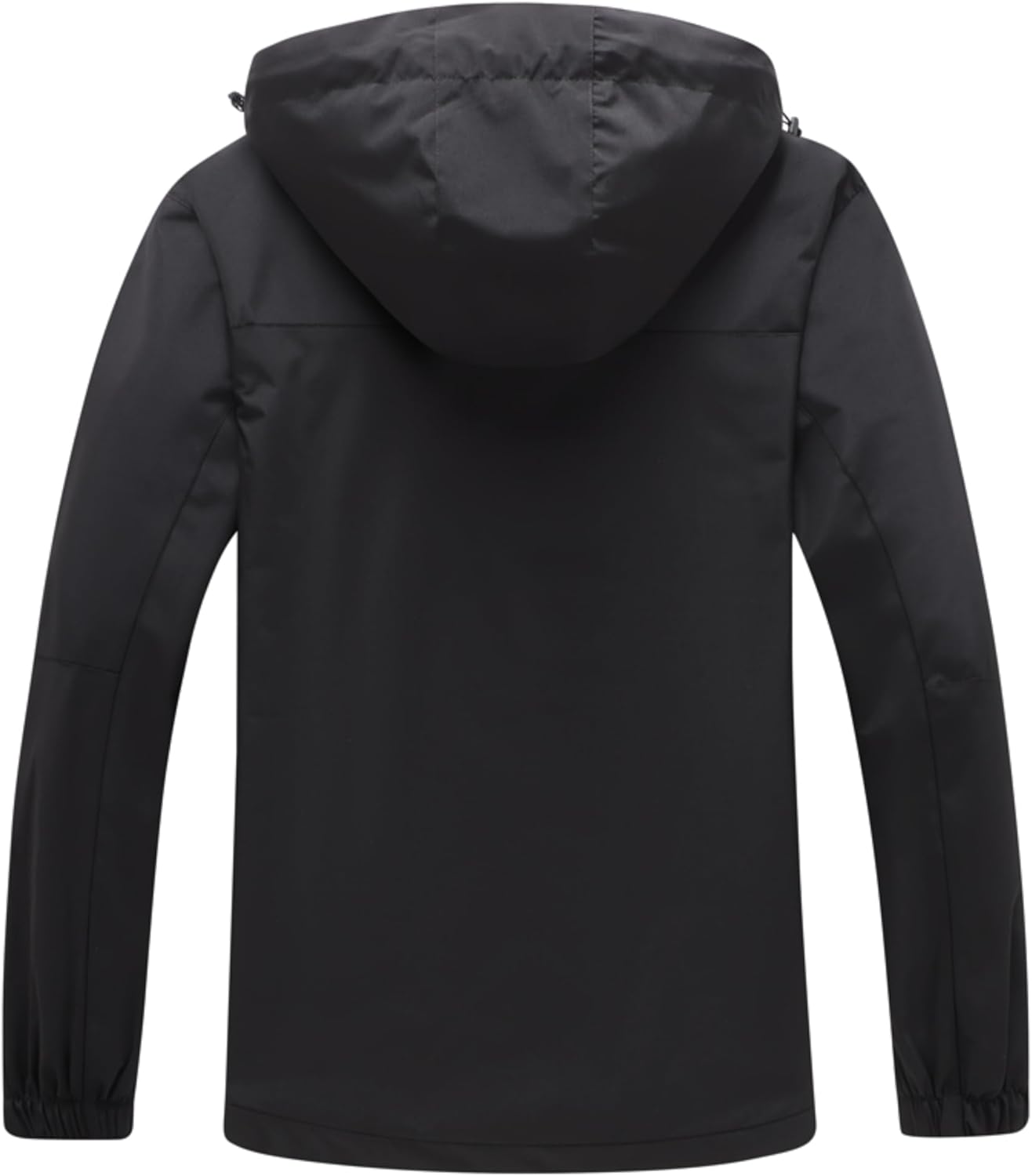 GIISAM Rain Jacket for Men, Mens Waterproof Raincoat Lightweight Rain Jackets Outdoor Rain Coat Windbreaker with Hood