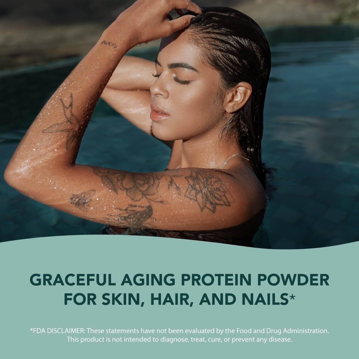 AMANDEAN Marine Collagen Peptides Powder. 500g Wild-Caught Hydrolyzed Fish Collagen Supplement. Type 1 & 3 Collagen Protein. 18 Amino Acids for Skin, Hair, Nails.