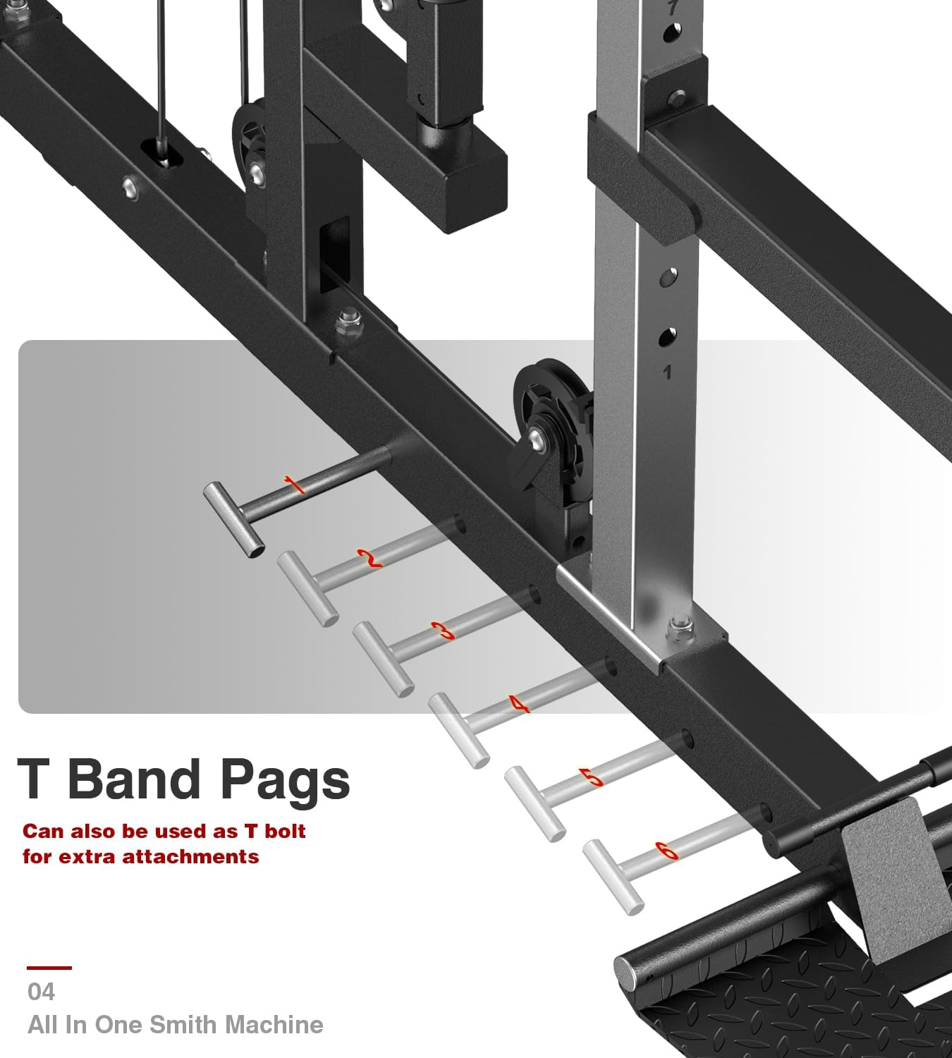 DONOW Smith Machine with Weight Stacks Power Cage Squat Rack Dual Cable Crossover Machine Home Gym Systems Station LAT Pull Down