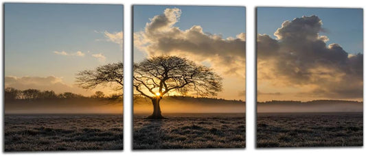 Yetaryy Inspirational Wall Art Tree of Life landscape Motivational Canvas Painting Modern Inspiring Entrepreneur Quotes Posters and Prints Artwork Inspiration Motivation Office Home Decorations