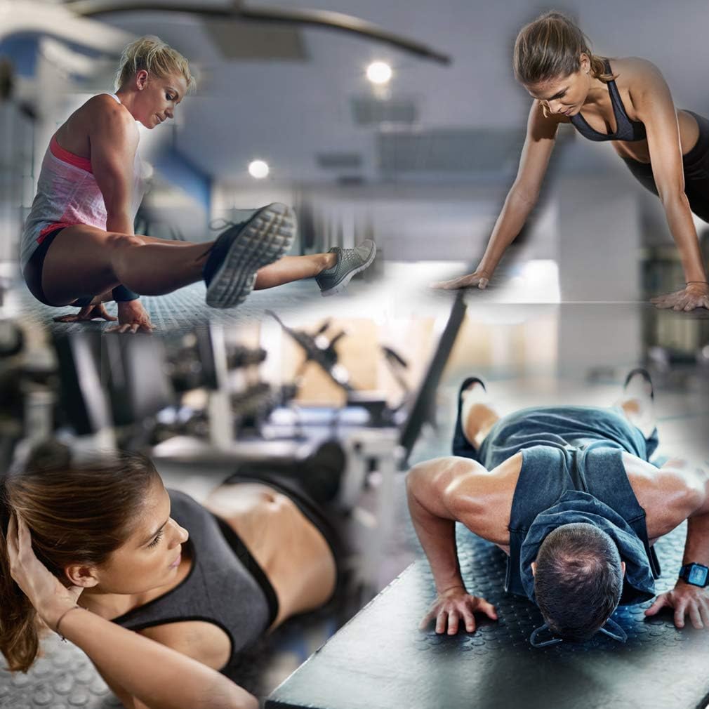 Gymnastics Tumbling Mats Portable Gymnastics Mat Foldable Tumbling Mat 2'x6'/4'x8' PU Leather Exercise Mat Yoga Mat with Carrying Handles for home Workout outdoor Yoga Gymnastics