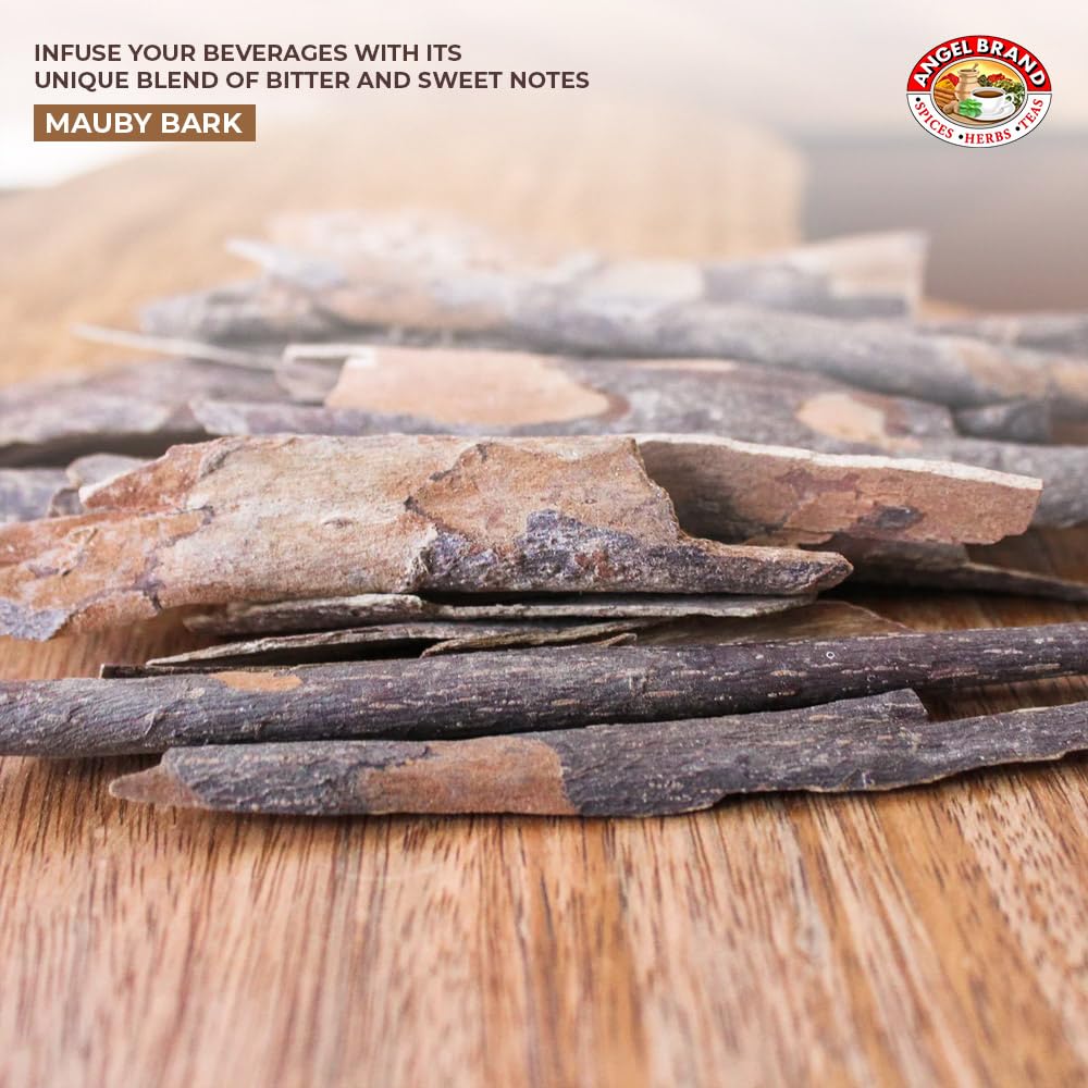 Angel Brand Mauby Bark – 0.75 oz Pouch Pack of 3 – Authentic Mauby Bark for Tea, Infusions, and Traditional Beverages.