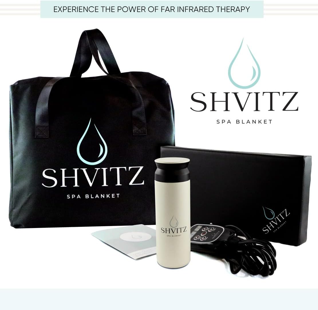 Shvitz Infrared Sauna Blanket - Portable Sauna For At Home Far Infrared Therapy to Detox and Relax Your Body and Mind - Used by the Elite and Athletes for Next Level Relaxation and Exercise Recovery