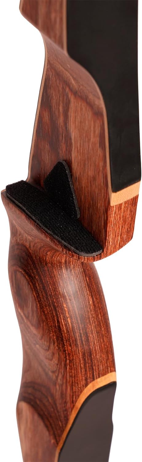 Sanlida Archery 60" Royal X8 One-Piece Bow Traditional Wooden Hunting Longbow Handmade Hunting Bow and Arrows Kit for Adults & Traditional Archers, RH Only