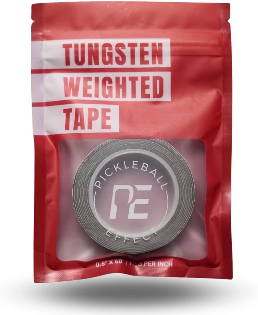 Weighted Tungsten Tape for Pickleball Paddles | Non-Toxic & Customizable Alternative of Lead Tape for Pickleball Paddles