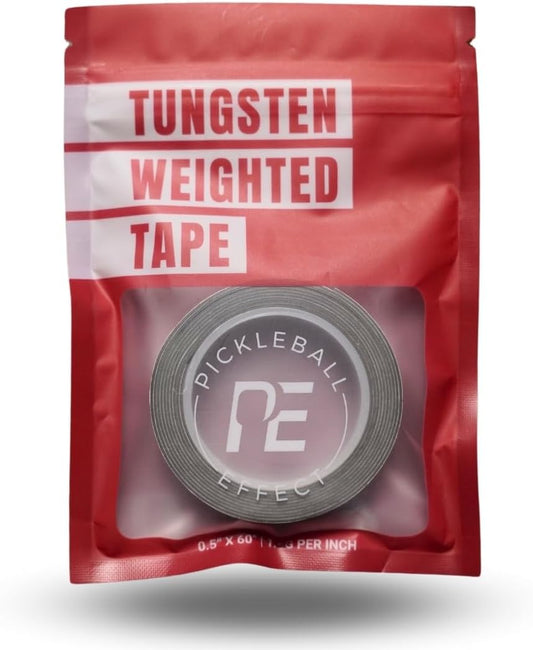 Weighted Tungsten Tape for Pickleball Paddles | Non-Toxic & Customizable Alternative of Lead Tape for Pickleball Paddles