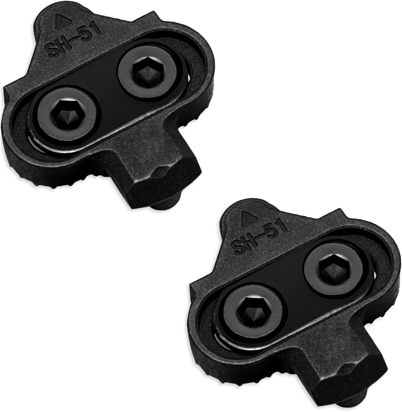 Bike Cleats Compatible with Shimano SPD SH51,for MTB Cleat Set Suitable for Men Women Indoor Mountain Outdoor Road Cycling