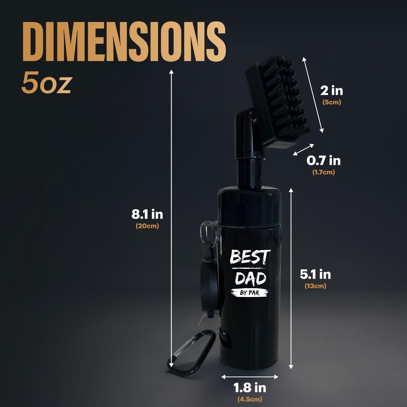 PINSHOTGolf Cleaning Brush, Golf Brush, Golf Club Cleaner, Professional Golf Club Cleaning Brush Golf Accessories