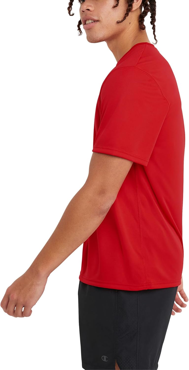 Champion Men's T-shirt, Sport Tee, Moisture Wicking, Anti Odor, Athletic T-shirt for Men (Reg. Or Big & Tall)