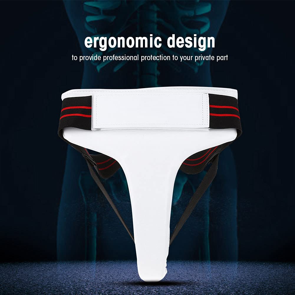 Women Groin Guard, Female Athletic Pelvic Cup, Women Taekwondo Groin Guard, Boxing Karate Jockstrap Sanda Crotch Protector for Taekwondo Boxing (M)