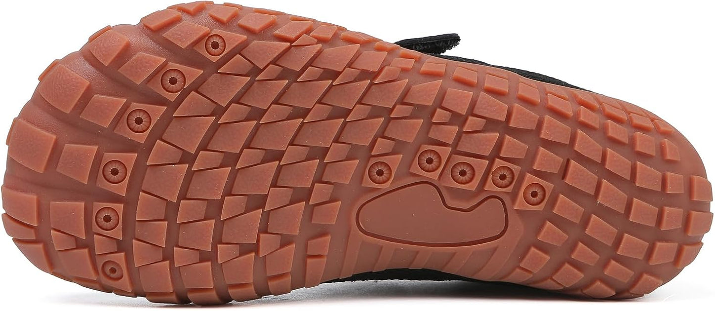 KUBUA Kids Barefoot Shoes Boys Girls Sneakers Naturally Splay Shoes Toddler Little Big Kid