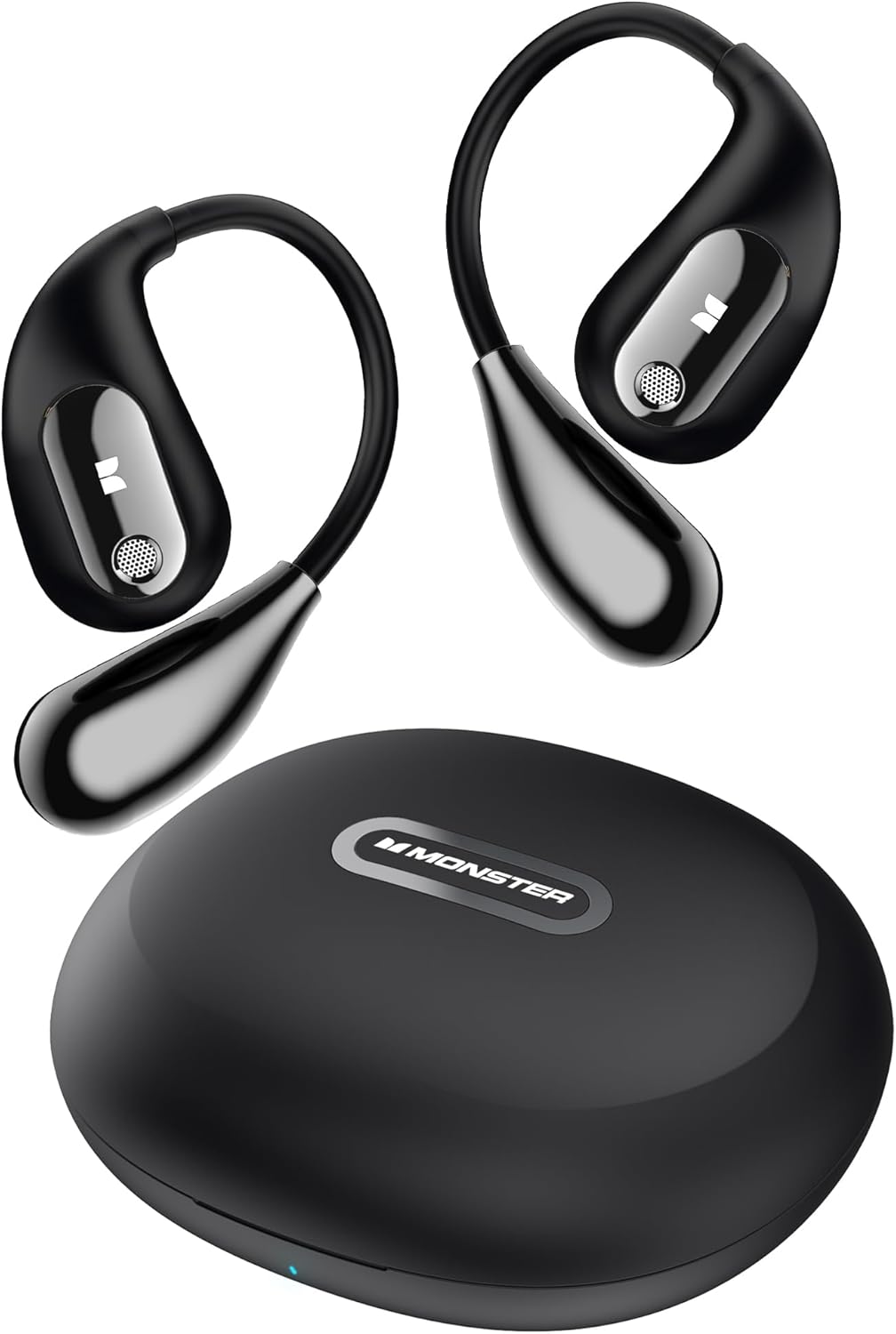 Monster Open Ear AC210 Headphones, Wireless Headphones Bluetooth 5.4 Earphones Stereo Sound,32H Playtime, HD Clear Calls,Fast Charging Touch Control, IPX5 Waterproof Open Ear Earbuds