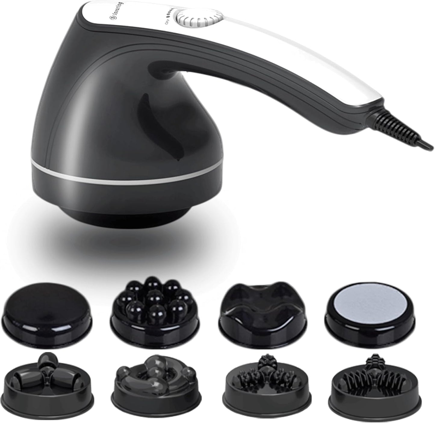 Body Sculpting Machine, Handheld Cellulite Massager, Body Shaper for Women,Lymphatic Drainage Massage for Stomach Belly Thighs Arm Butts with 8 Massage Heads Attachment 2 Mesh Covers