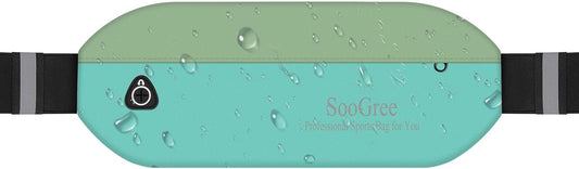 Slim Fanny Packs for Women Men,Waterproof Waist Pack with Reflective Strip Adjustable Strap,Running Belt for Sports Workout Cycling Hiking, Casual Hands-Free Wallets Phone Bag (Style 3)