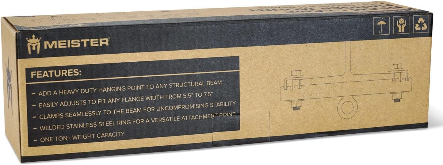 Meister - Clamp Suspension Bracket for Boxing and MMA, Suspension Straps and roof Accessories