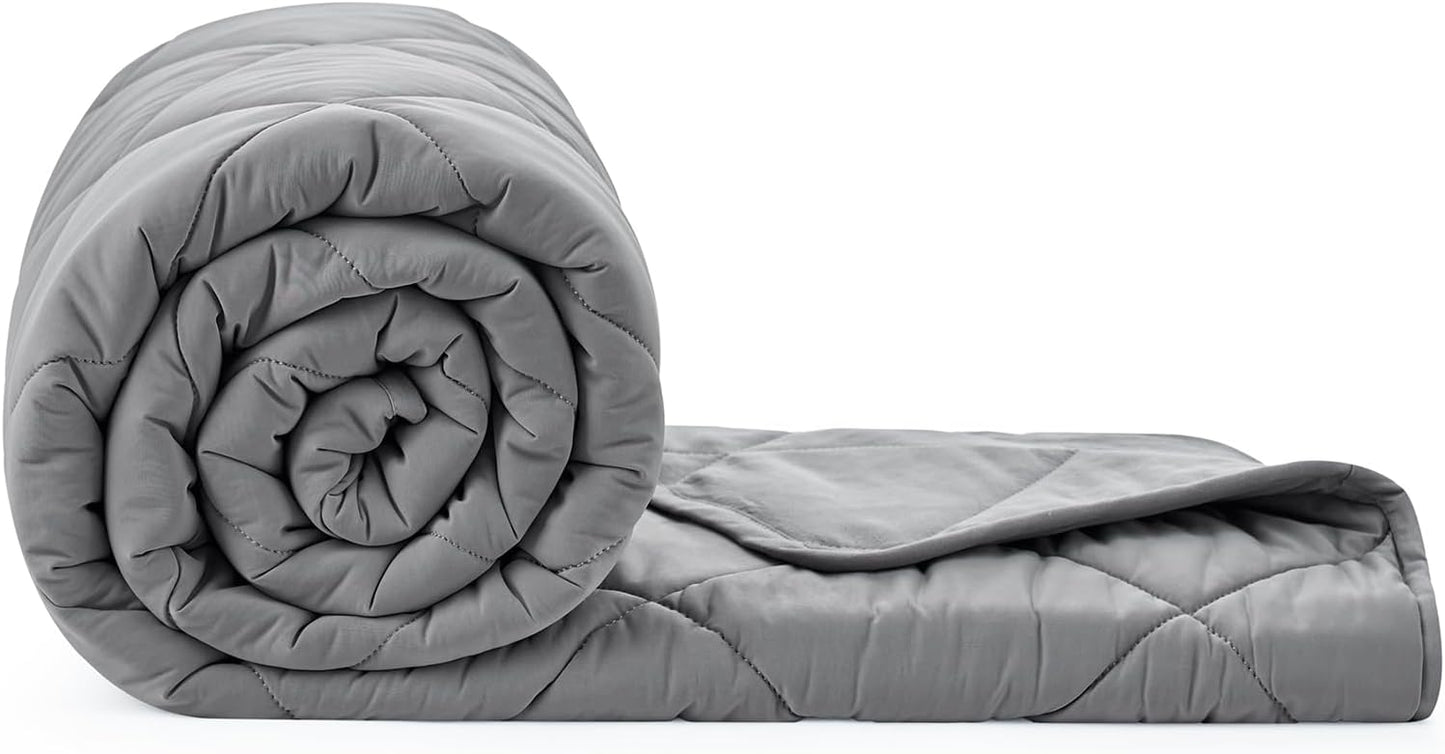 Cozy Bliss Cooling Blanket for Hot Sleepers, Q-Max 0.4 Cooling Comfort for Girls Boys, Cold Blankets for Night Sweats Sleeping, Ultra-Cool Lightweight Breathable Summer Blanket for Travel