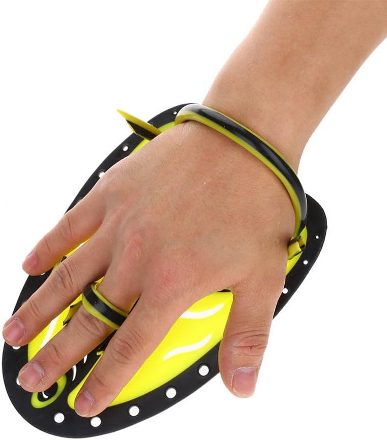 Swim Fins, Adjustable Kids Flippers for Swimming, Professional Swim Hand Paddles, Flat Paddles for Kids, Children, Men, Women