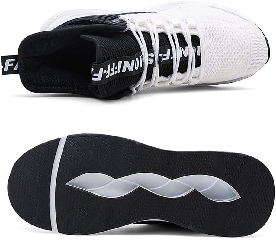 Hello MrLin Men's Running Shoes Non Slip Athletic Tennis Walking Blade Type Sneakers Hip Hop