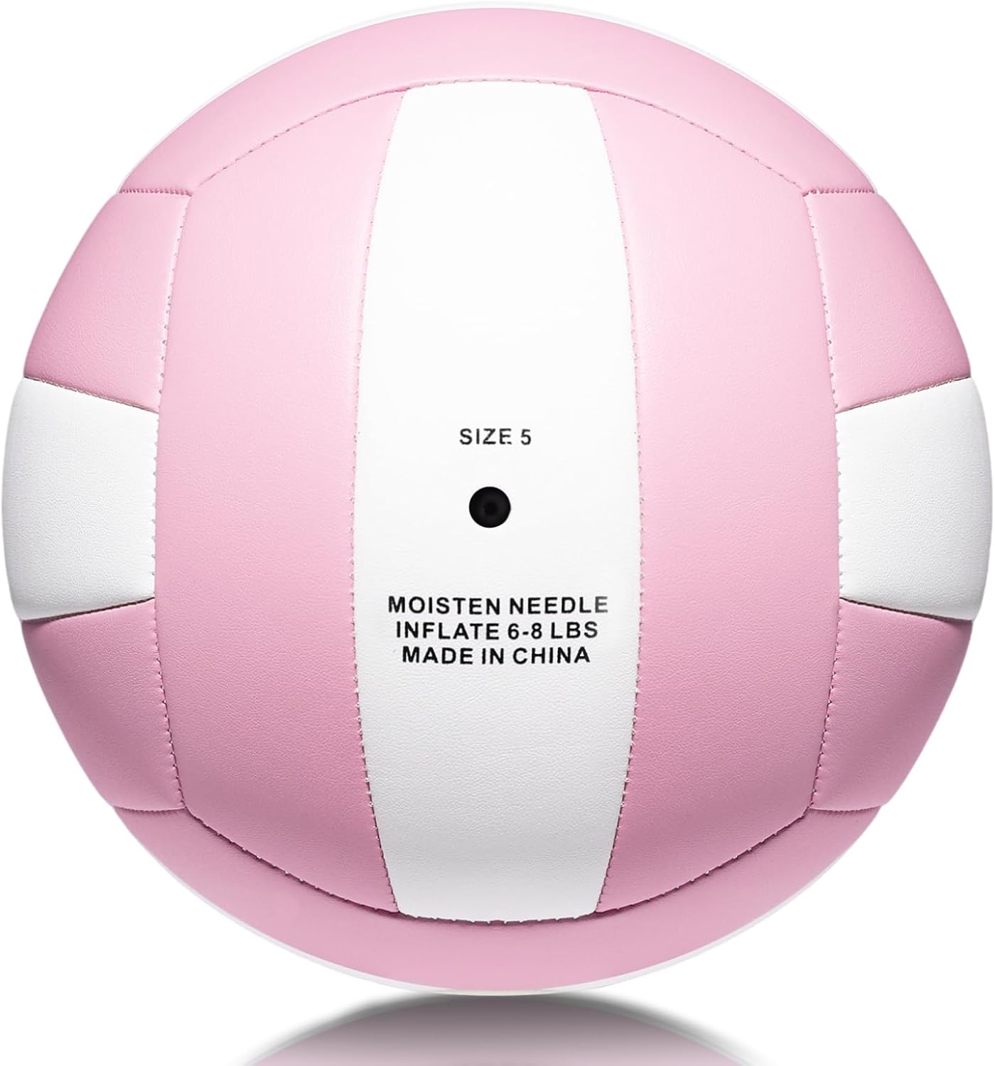 Softy Volleyball, Durable PU Leather,Waterproof Indoor Outdoor Soft Volleyball for Beach Game Gym Training (Official Size 5)