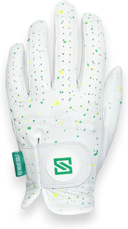 Premium Golf Glove | 100% AAA Cabretta Leather | Cool Golf Gloves | Serious Feel & Performance | Mens Golf Gloves Left Hand