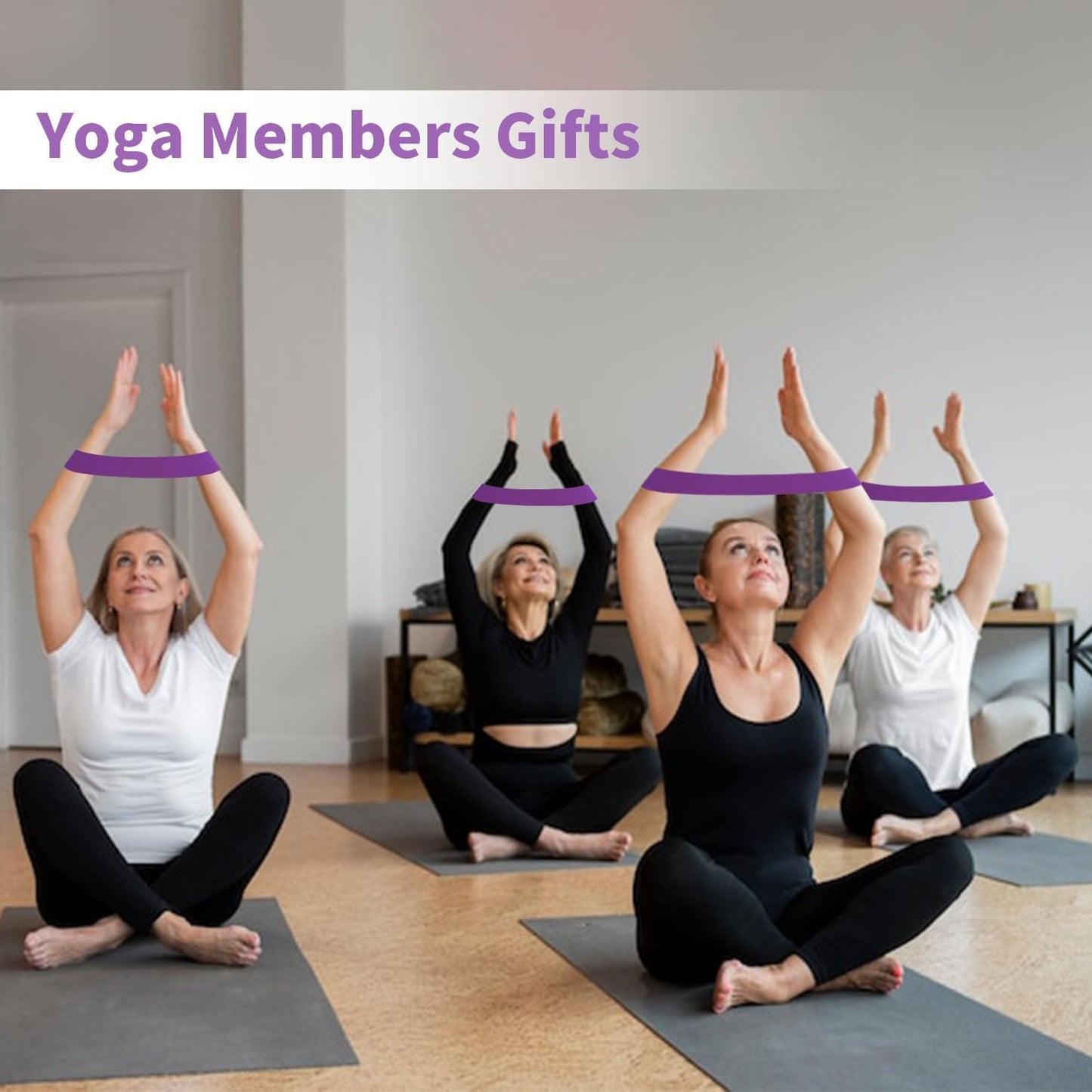 100 PCS Bulk Resistance Bands, Loop Exercise Bands Set for Gym Members Sports Class Students Gift, 5 Pieces Each Set with Storage Bag, Fitness Bands for Outdoor Home Gym Yoga Pilates