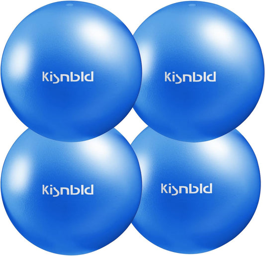 Small Exercise Ball, 9 Inch Mini Pilates Ball, Anti Burst and Slip Resistant Mini Yoga Ball for Stability, Fitness, Physical Therapy, Stretching & Core Strength Workout at Home Gym & Office
