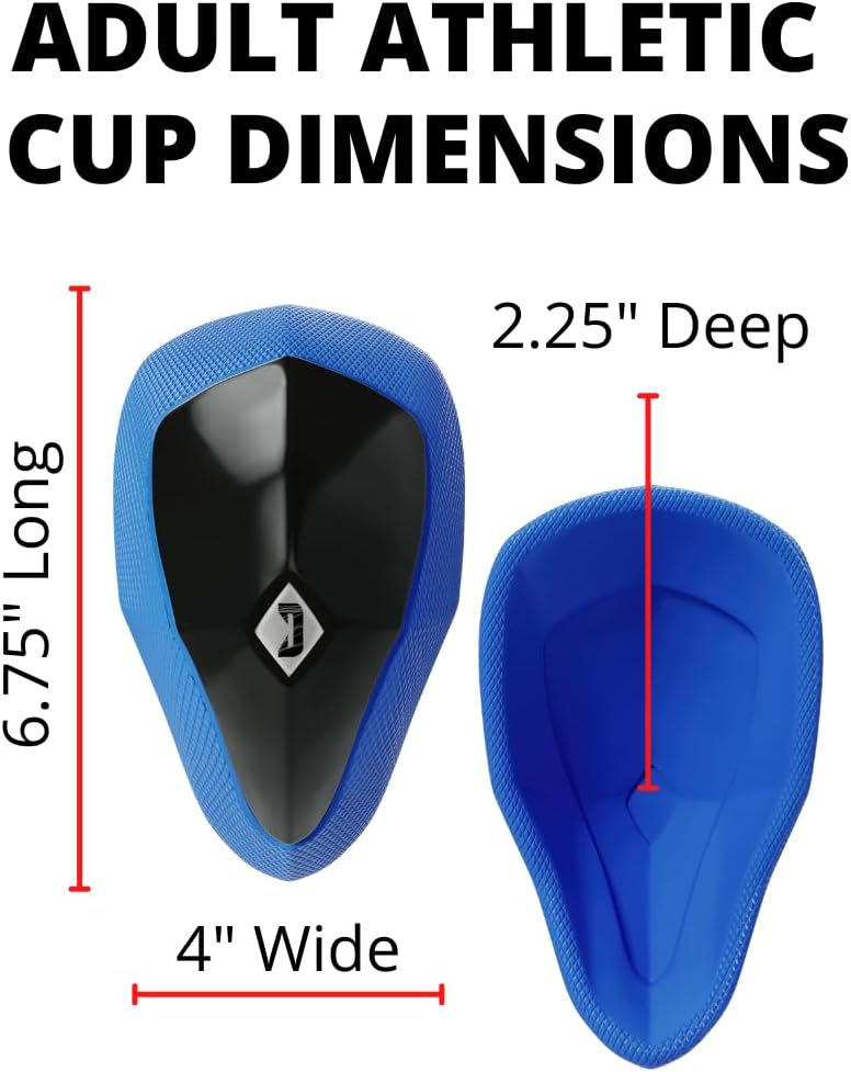 Diamond MMA 3-in-1 Hockey Garter Belt System - Complete with Athletic Cup, Garter, and Jock - Shift-Proof Groin Protection for Hockey Players & Goalies