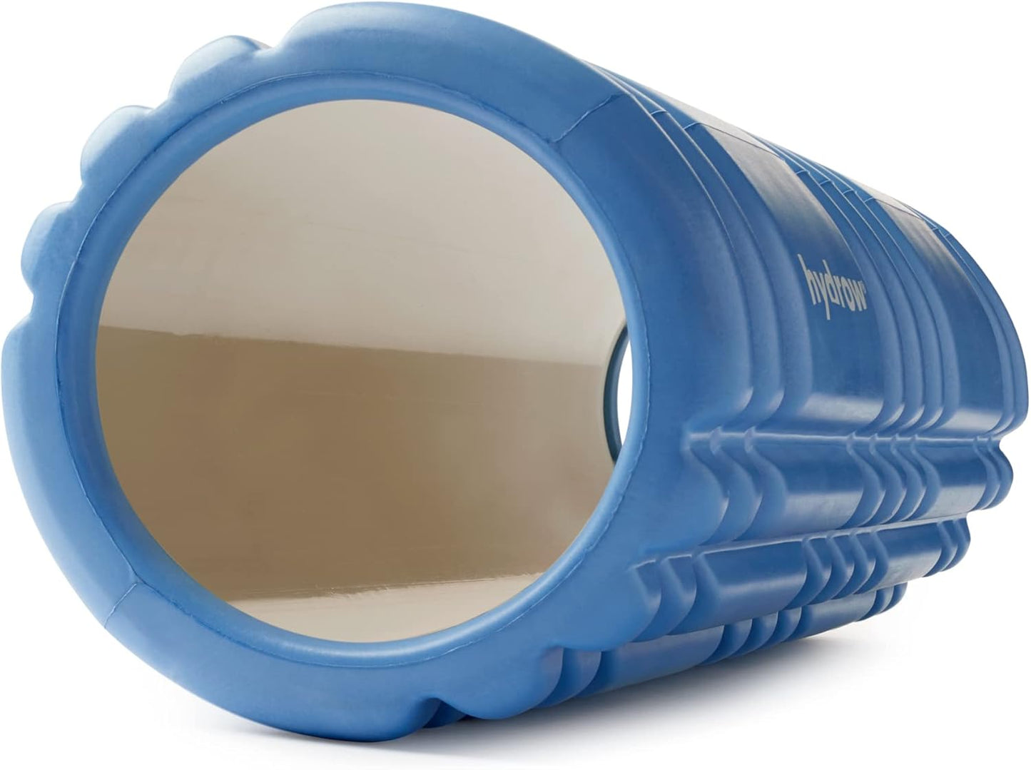 Hydrow Foam Roller for Exercise, Deep Tissue Massage, Muscle Recovery - (13-Inch), Blue