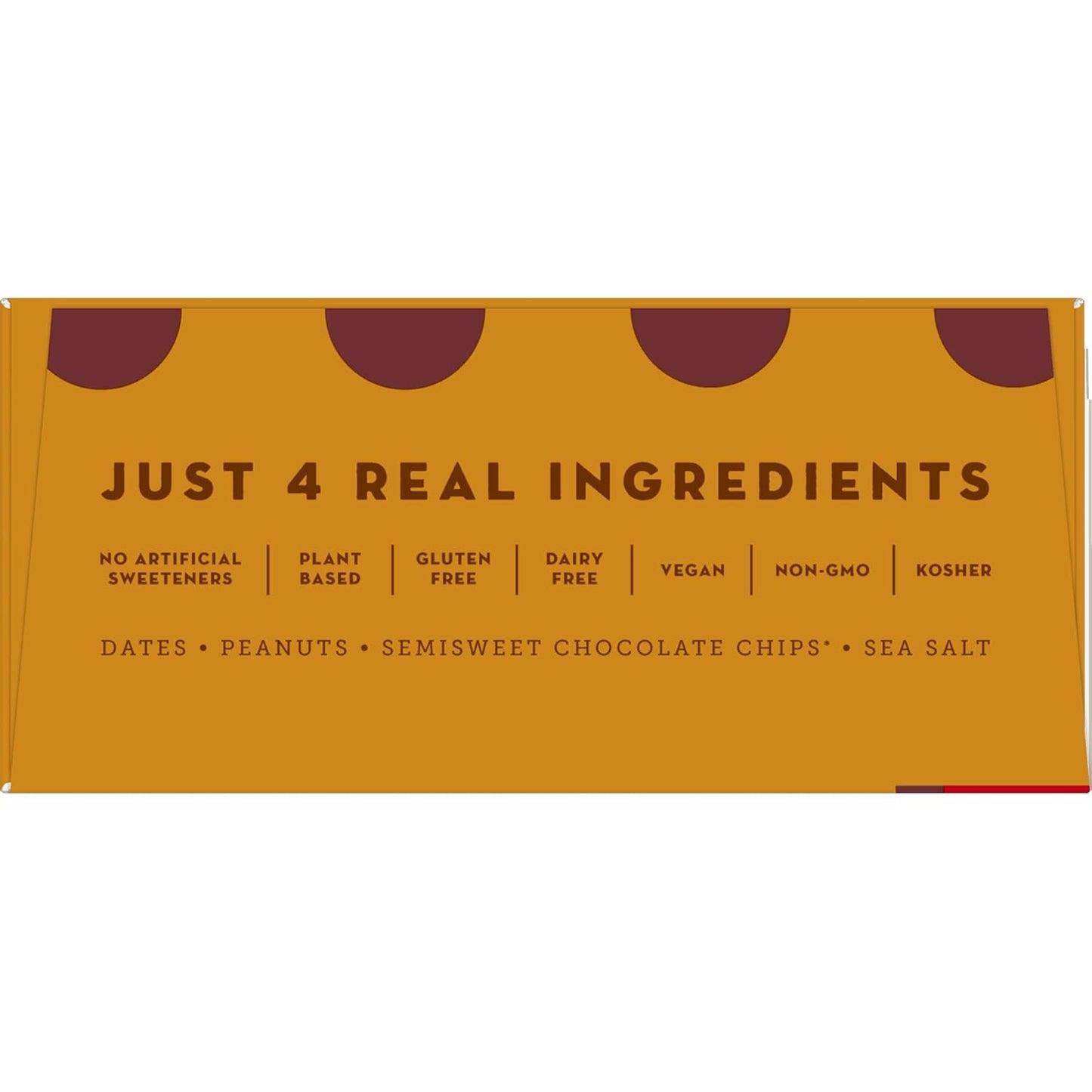 Larabar Peanut Butter Chocolate Chip, Fruit and Nut Bars, Gluten Free and Vegan, 19.2 oz, 12 Ct