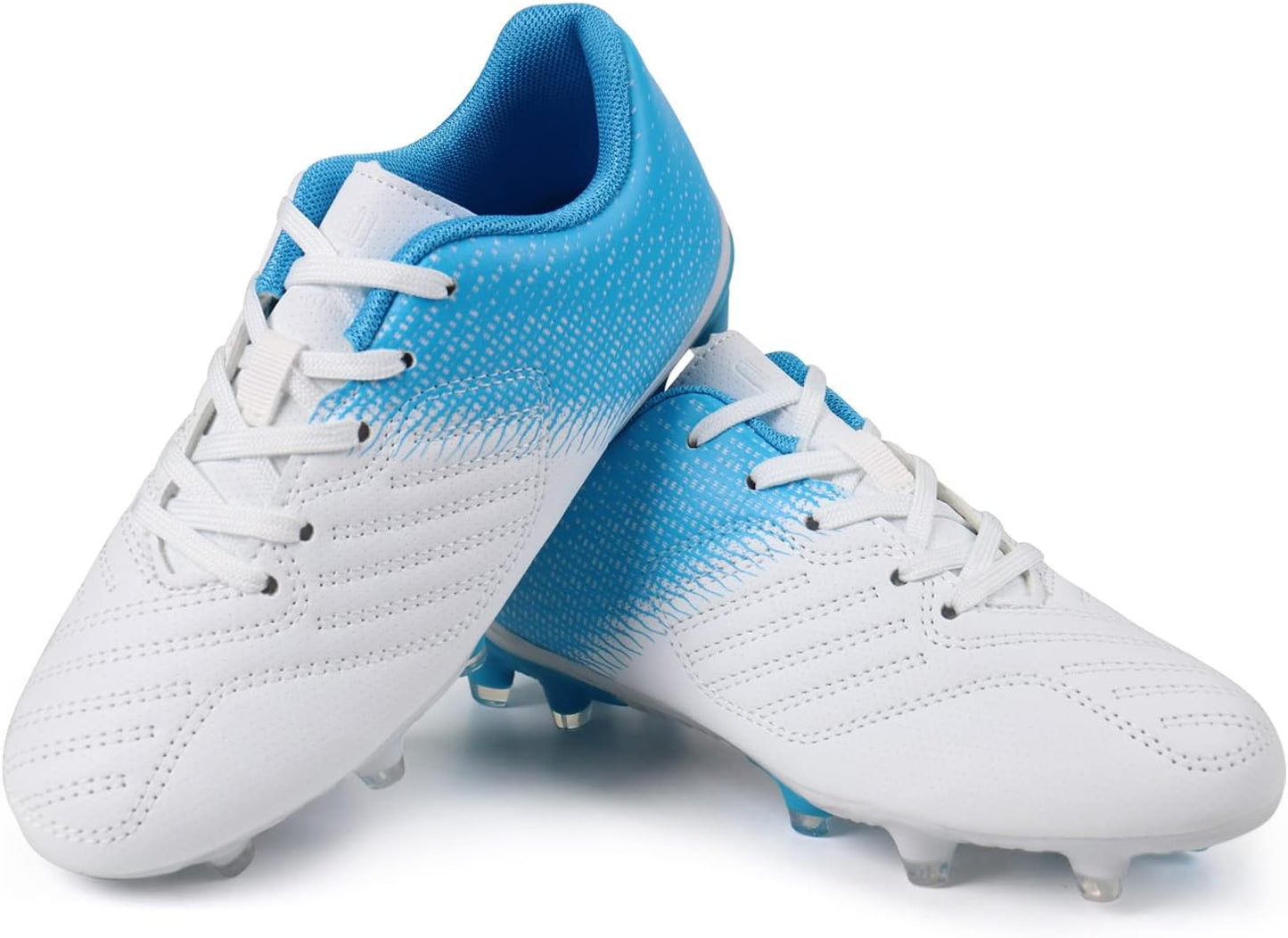 brooman Kids Soccer Cleats Boys Girls Athletic Outdoor Football Shoes