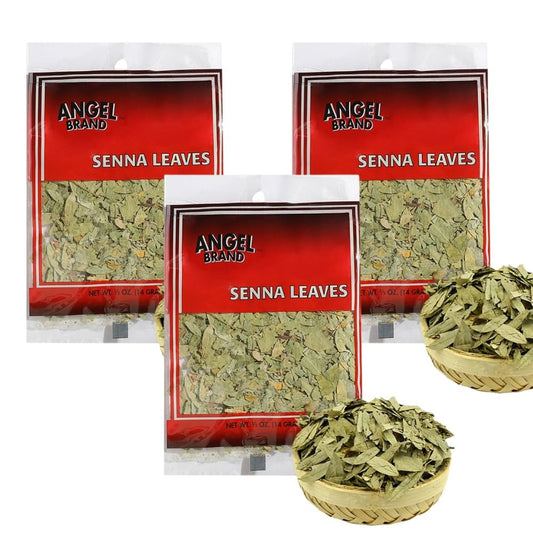 Angel Brand Senna Leaf – 0.5 oz Pouch – Dried Senna Leaves for Tea, Herbal Infusions, and Traditional Uses