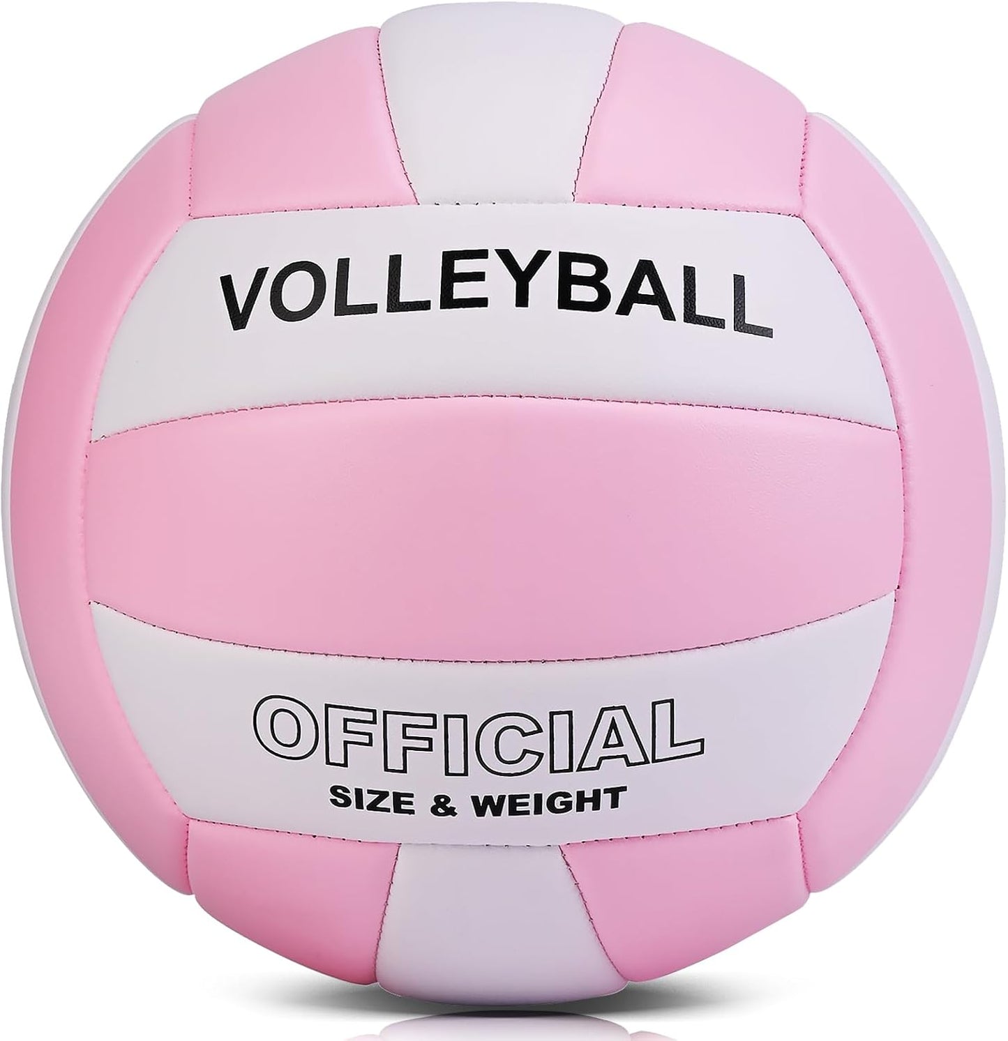 EVZOM Super Soft Volleyball Beach Volleyball Official Size 5 for Outdoor/Indoor/Pool/Gym/Training Premium Volleyballs Equipment Durability Stability Sports Ball